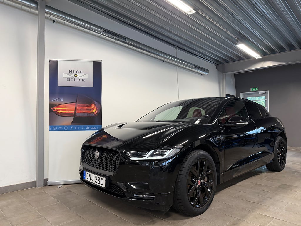Jaguar I-Pace EV400 HSE AWD Pano HuD Meridian 360° S&V 0:-kontant