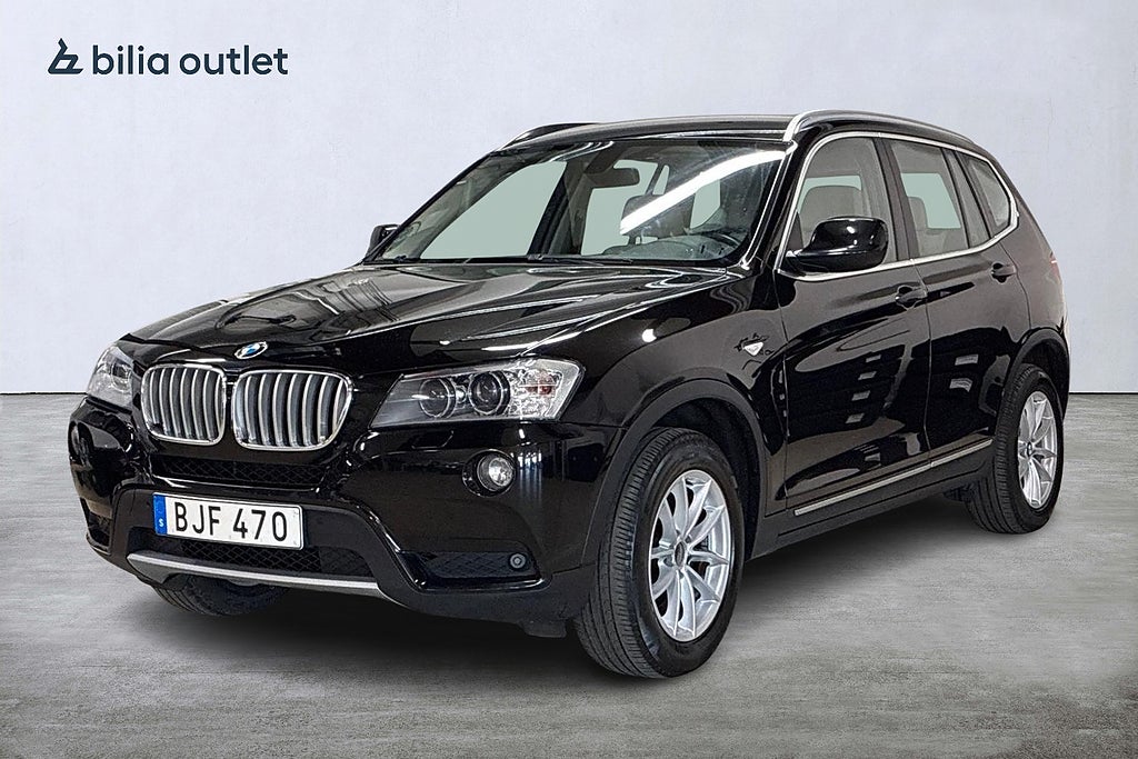 BMW X3 xDrive20d Steptronic 184hk Rattvärm P-sensor PÅSKÖPPET
