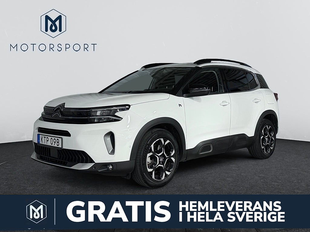 Citroen C5 Aircross Hybrid 225hk Adap-Farth Förklimat Elstol Navi