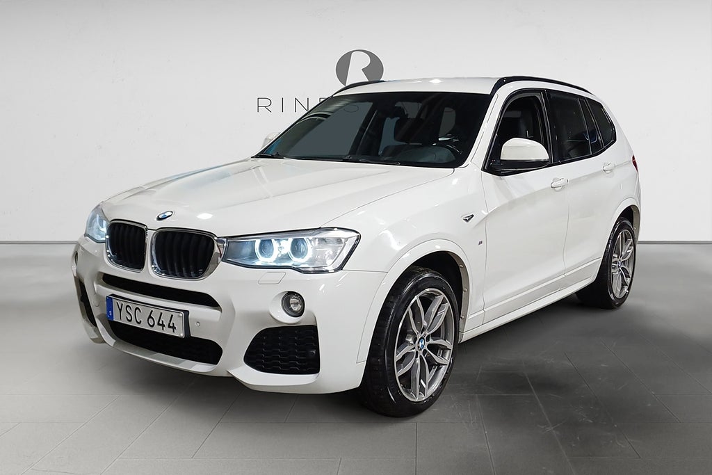 BMW X3 xDrive20d 190HK AUT M SPORT NAVI DRAG B-KAMERA 18300MIL