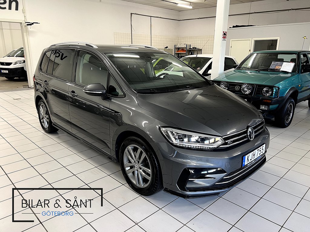 Volkswagen Touran 1.4 TSI 150hk DSG R-Line 7-Sits 1 Ägare