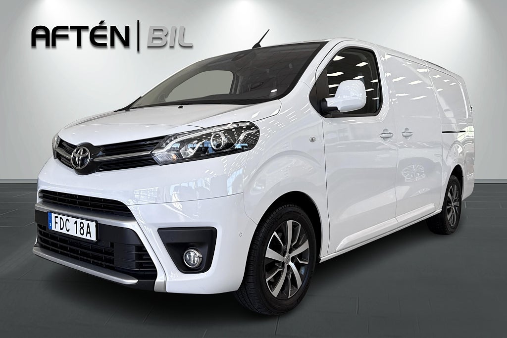 Toyota ProAce LONG 180hk / Dubbla skjutdörrar / MOMS / VÄRMARE