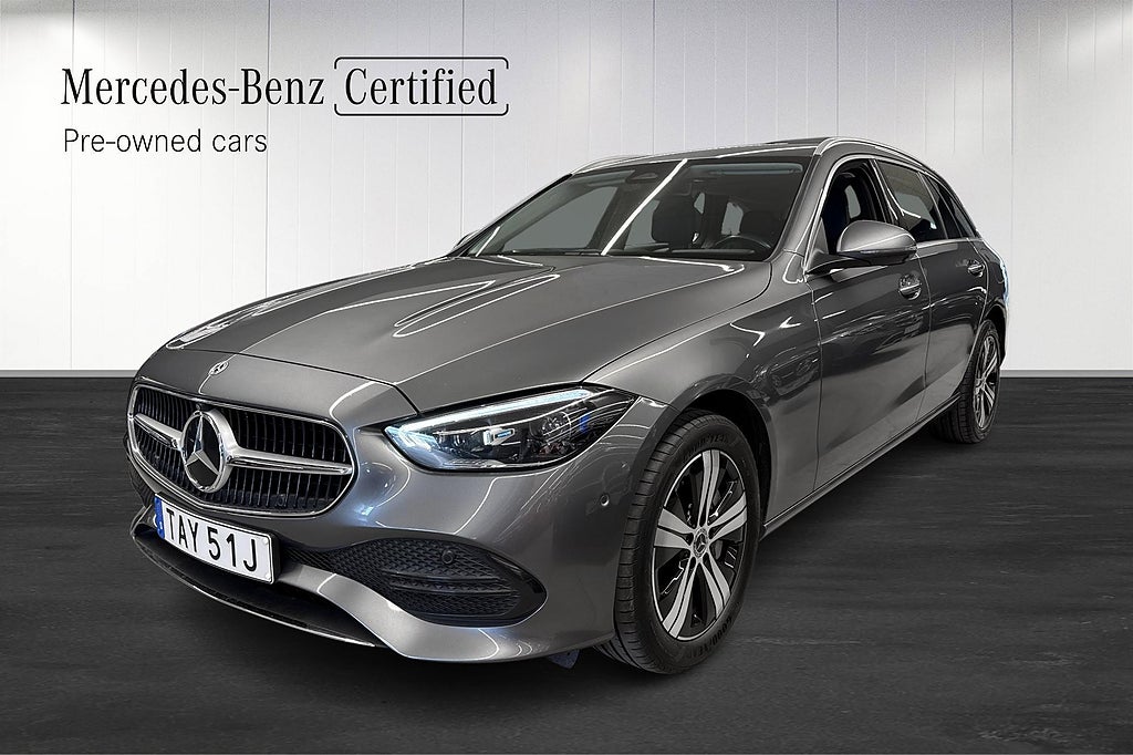 Mercedes-Benz C 300 e Kombi Premium Aut, Nav, Drag