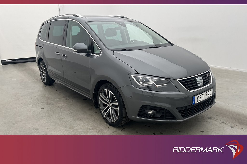 Seat Alhambra 1.4 TSI 150hk FR-Line 7-Sit Eldörr Kamera Drag