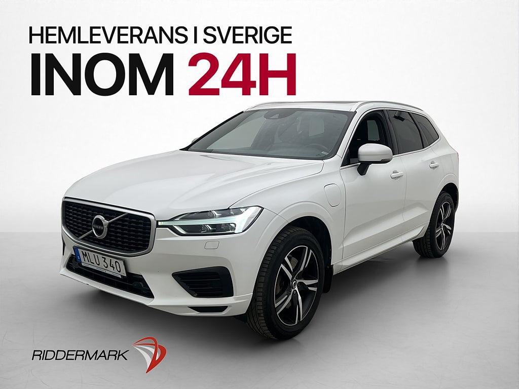 Volvo XC60 Recharge T8 AWD R-Design Pano VOC Värm Drag MOMS
