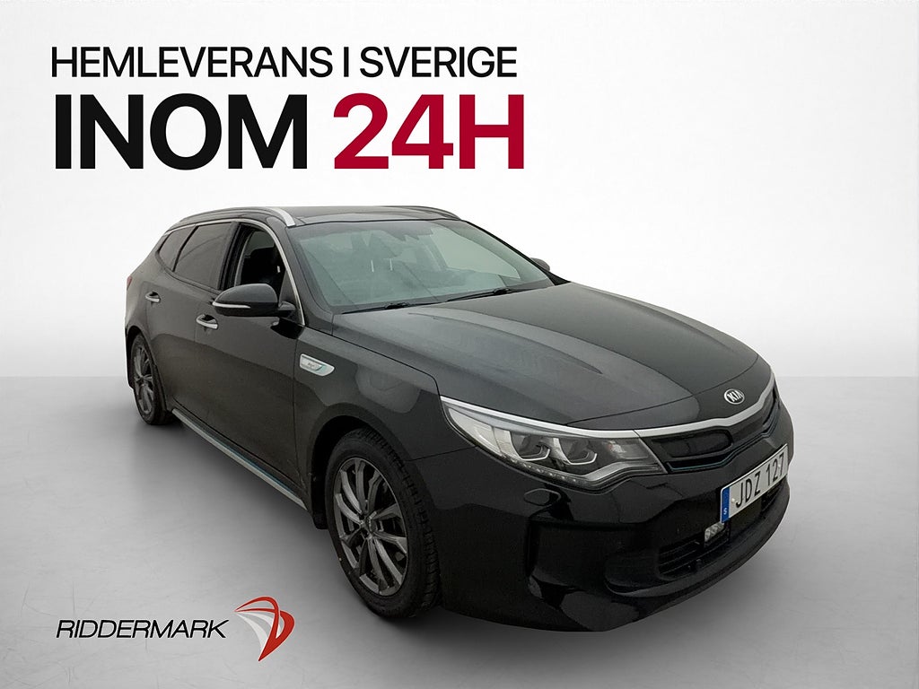 Kia Optima Plug-In Hybrid 205hk Pano Värmare H/K Drag Skinn