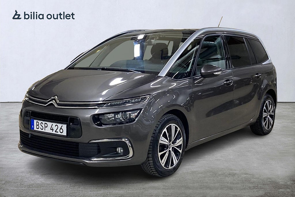 Citroën Grand C4 Picasso 1.6 BlueHDi aut 7-sits 120hk Panorama Navi Backkamera