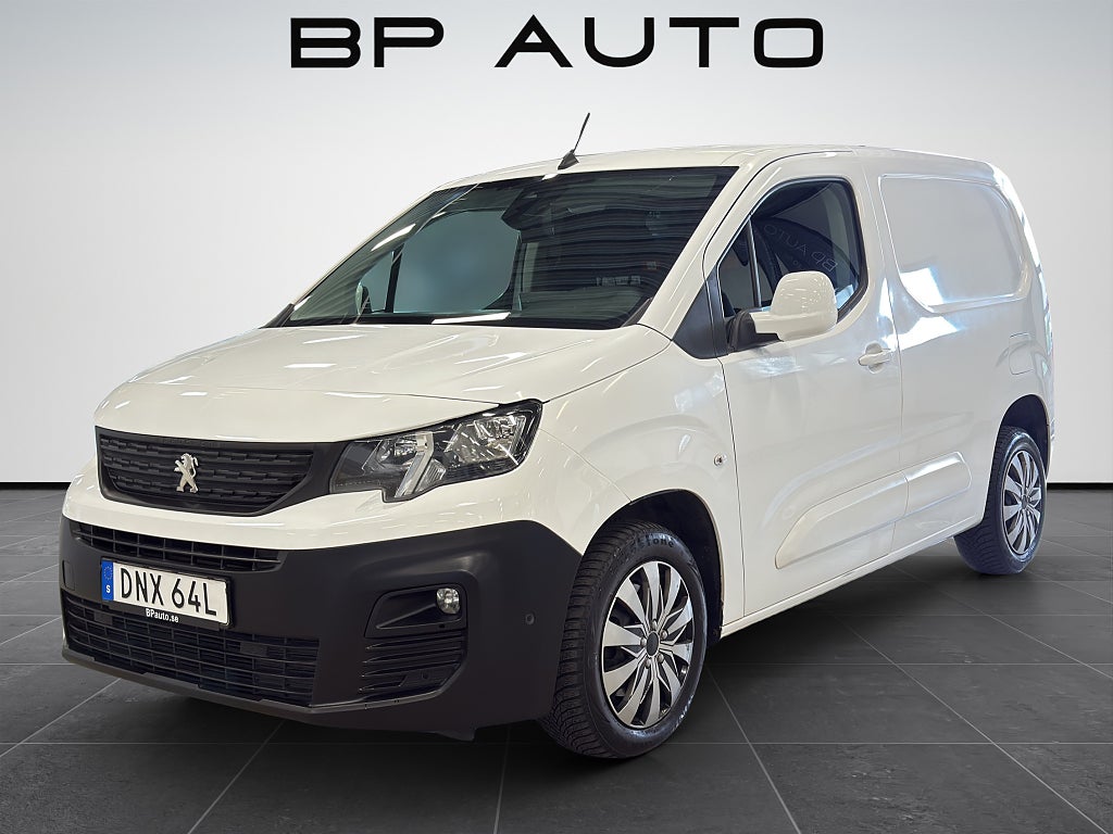 Peugeot Partner Utökad Last 1.5 BlueHDi 75 Backkamera Drag PDC NyServad