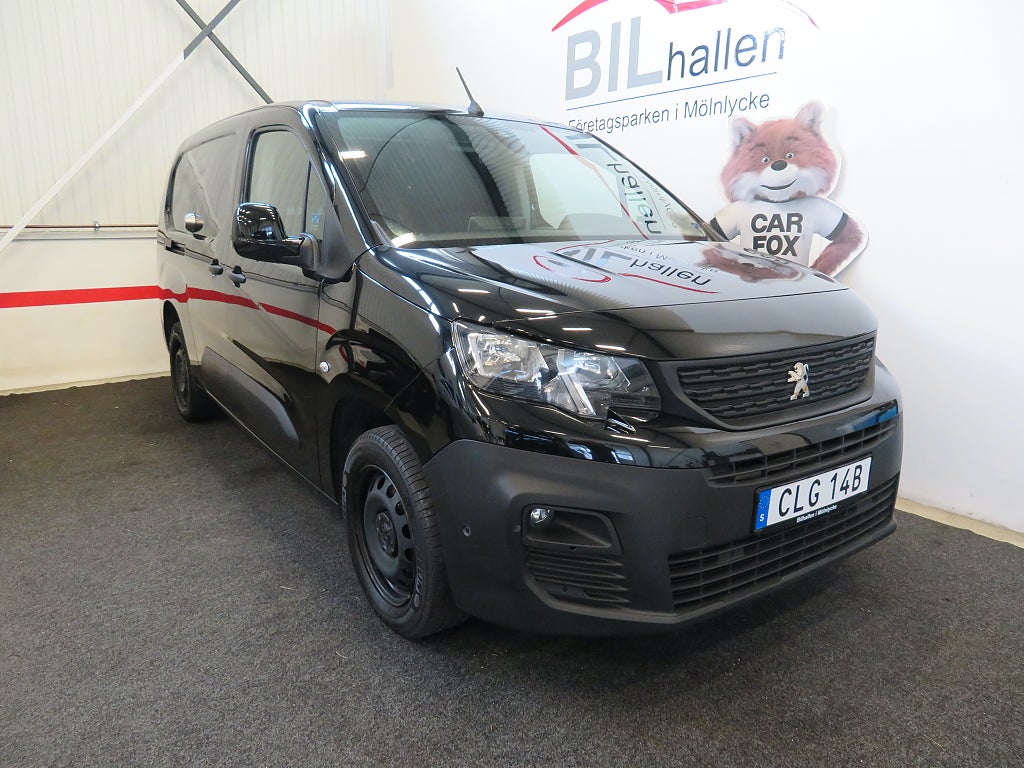 Peugeot Partner 1.5 BlueHDi 102HK L2 Pro Drag Värmare