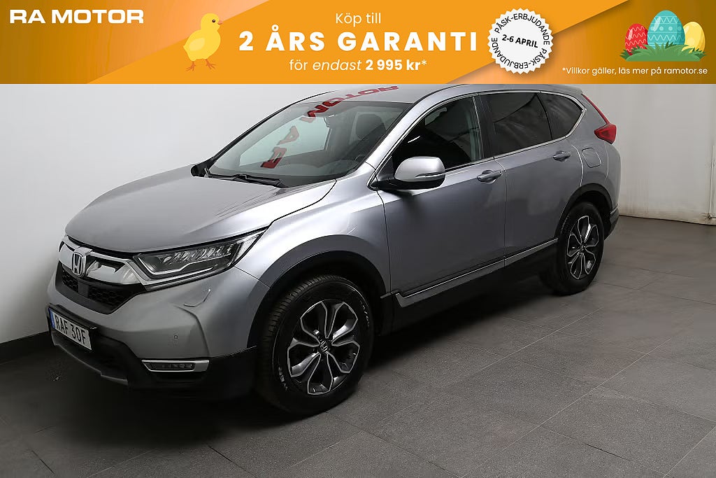 Honda CR-V Hybrid 215hk E-CVT Elegance AWD Aut Dragkrok 2022