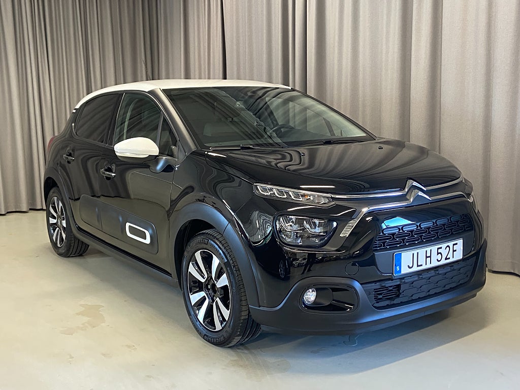 Citroën C3 1.2 PureTech 110hk Shine Backkamera Keyless