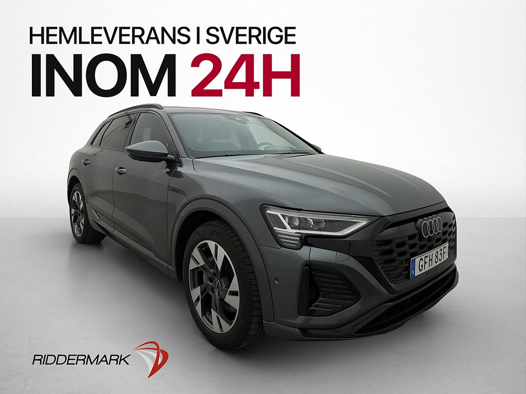 Audi Q8 55 e-tron Q 408hk S-Line Pano Luftfjä B&O 360° Drag
