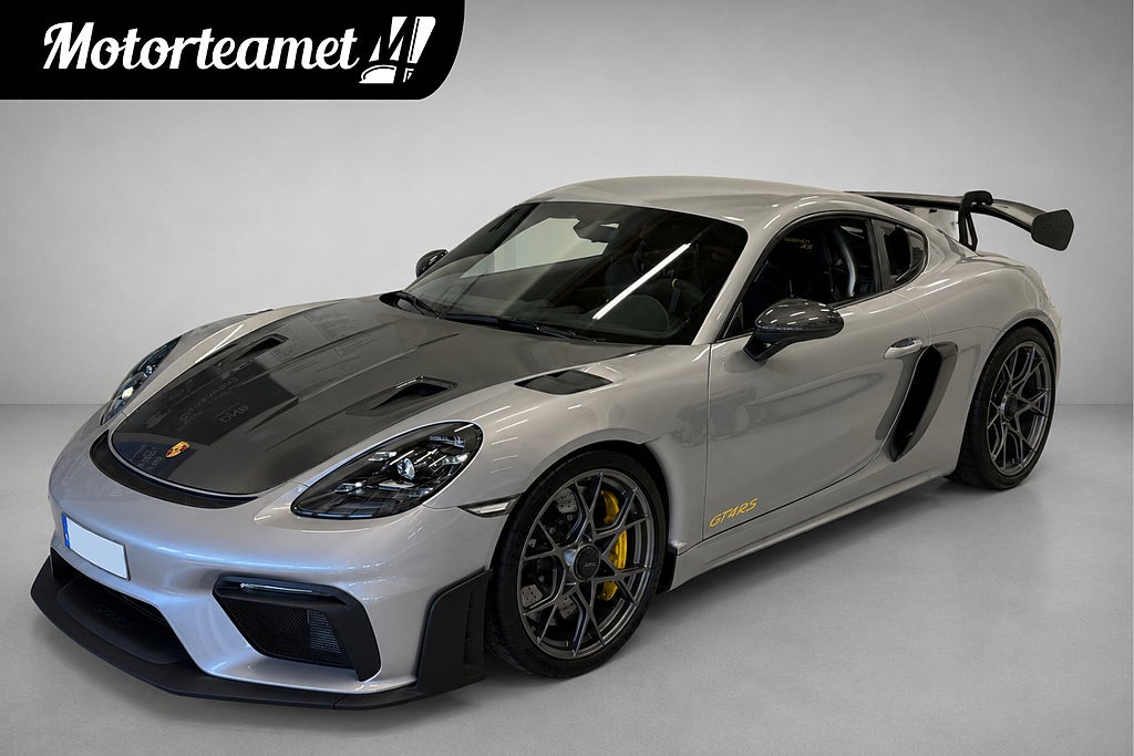 Porsche 718 GT4 RS Weissach Moms PCCB PDLS Chrono Bose