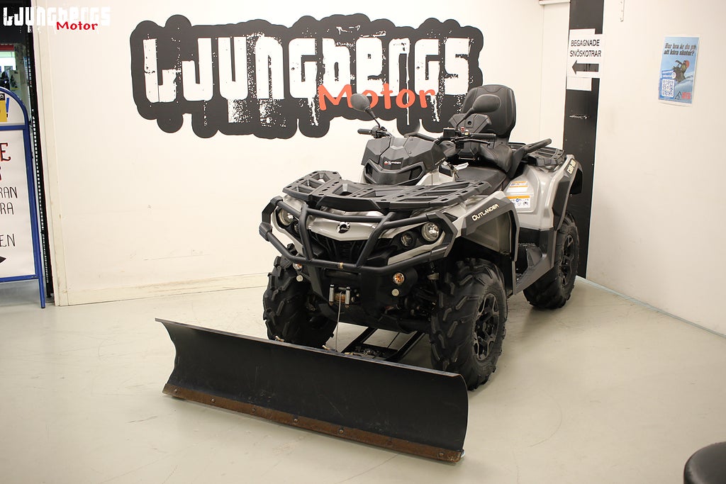 Can-Am Outlander 570 MAX PRO T3A 2017 *PLOG *LÅGMIL