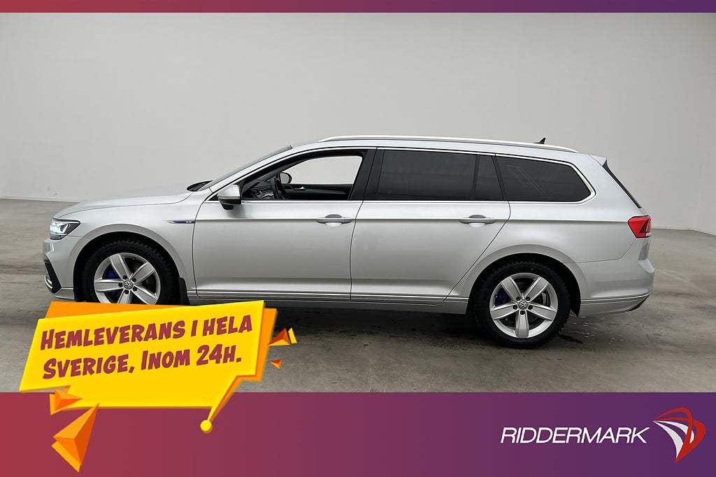 Volkswagen Passat GTE 218hk Värmare Kamera DCC Drag CarPlay