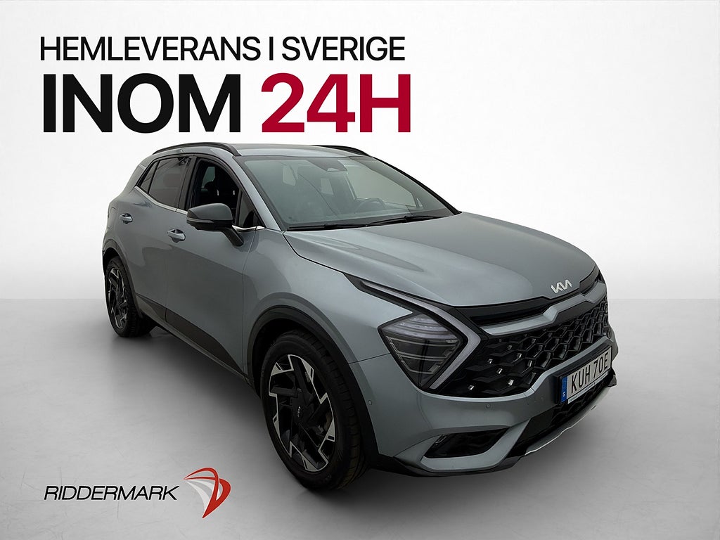 Kia Sportage PHEV 265hk GT-Line H/K 360° Carplay Döda-Vinkel