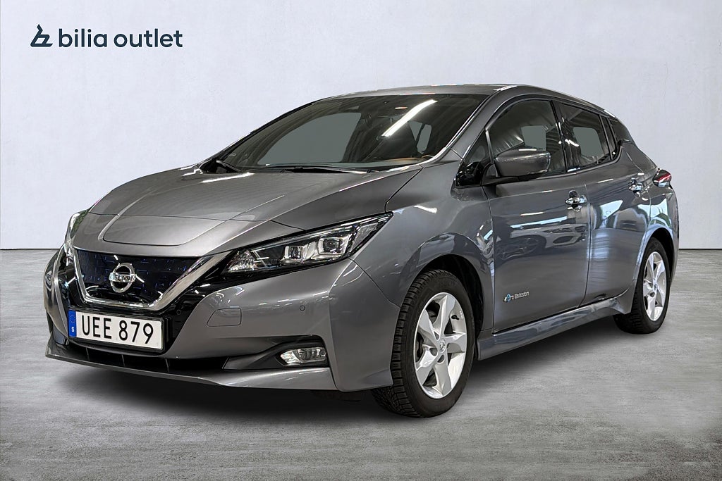 Nissan Leaf 40kWh 150hk 360°k BOSE Navi Rattvärm 