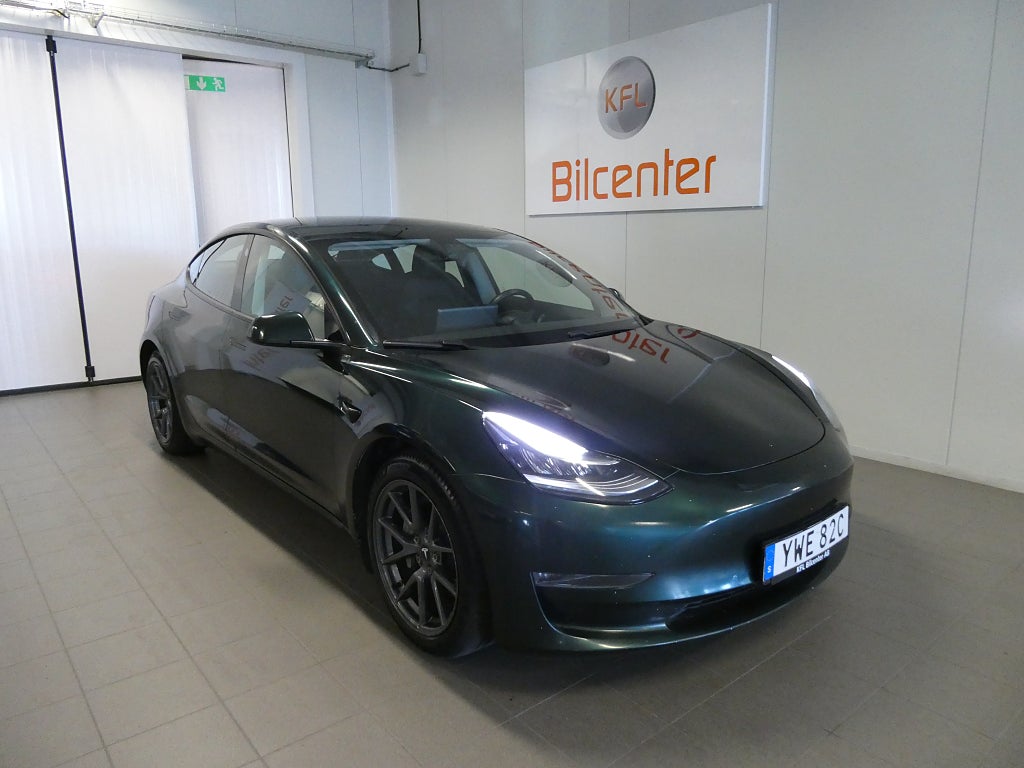 Tesla Model 3 Long Range AWD *UNIK* Dragkrok-Navi-Kamera-SoV