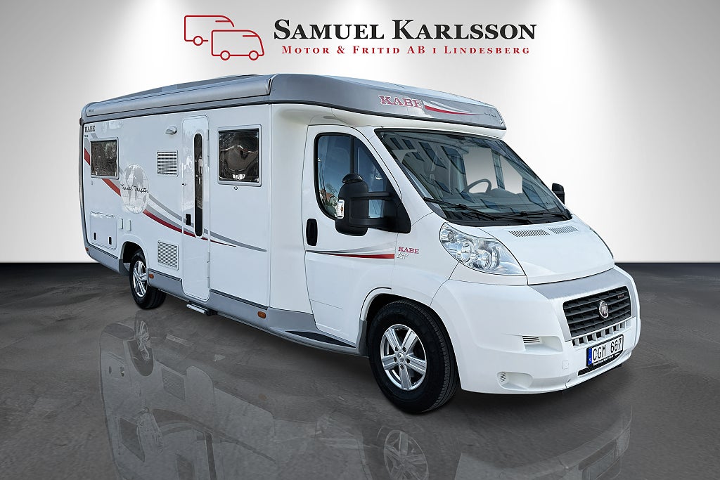 Kabe Travelmaster 750LXL 3.0L, AC, AUTOMAT, DRAG, SOLCELL, ALDE, GOLV