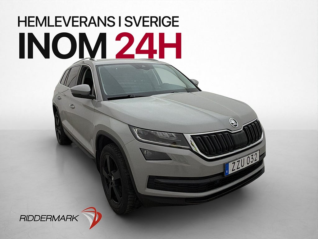 Skoda Kodiaq 2.0 TDI 4x4 Business 7-Sits Värmare Canton Drag