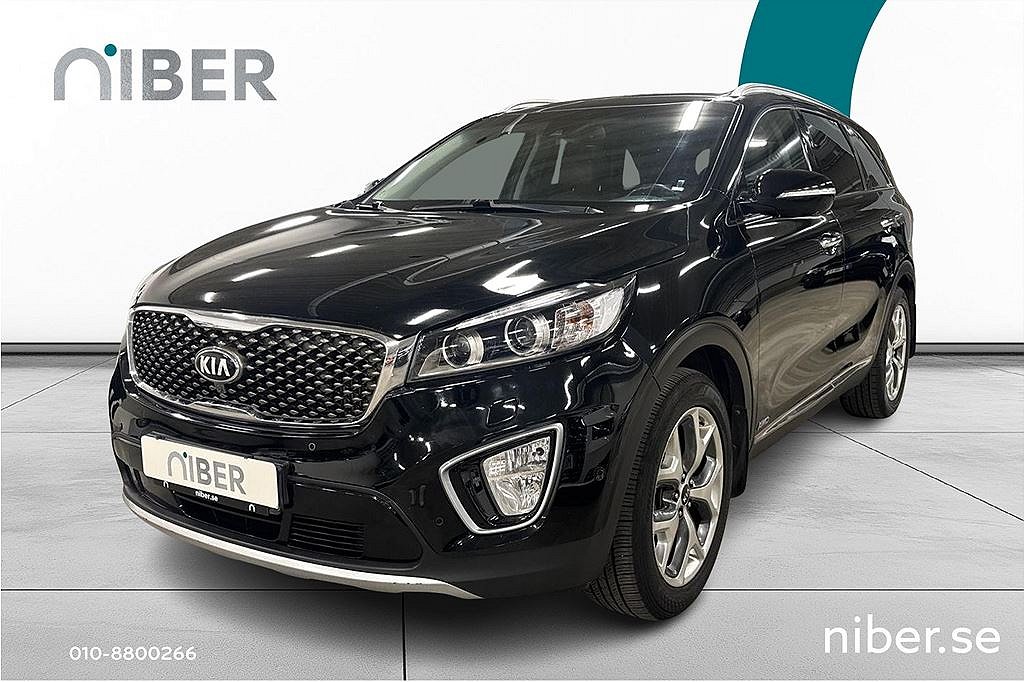 Kia Sorento 2.2 CRDI Excecutive 7-sits, 1 BRUKARE, Panorama, Brunt läder