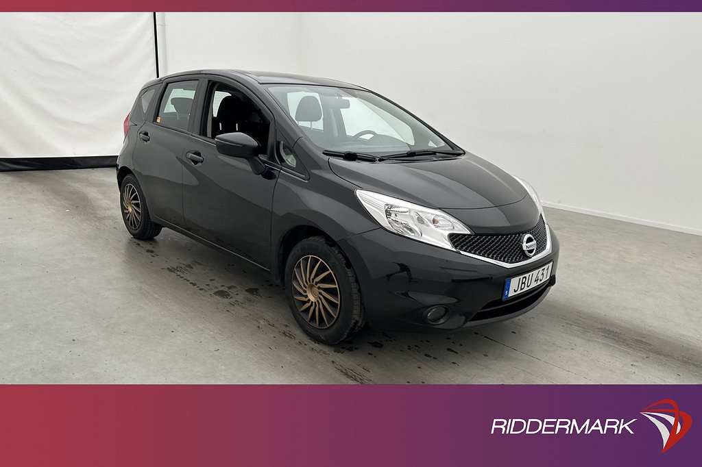 Nissan Note 1.2 80hk Farthållare Lågskatt