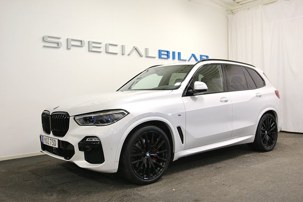 BMW X5 xDrive30d M Sport 7-Sits Luftfjädring Laser Pano Moms