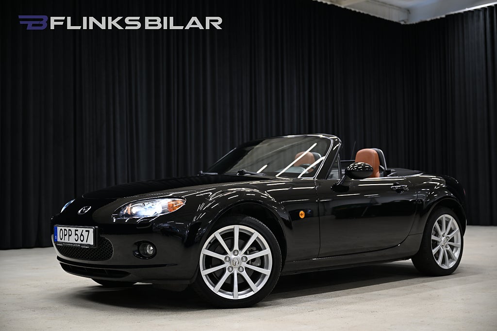 Mazda MX-5 2.0 MZR 160HK Softtop|Skinn|AC|Lågmil