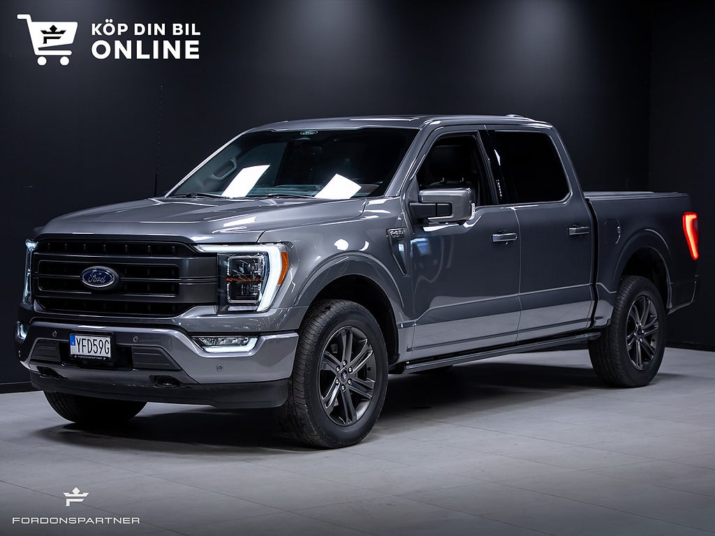 Ford F-150 SuperCrew 5.0 V8 401HK 4x4 LARIAT SPORT PANO B&O MOMS