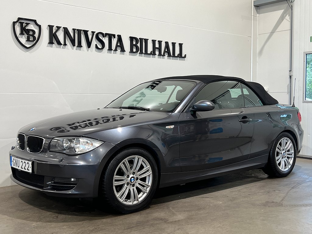 BMW 118I Convertible Nyservad 143hk