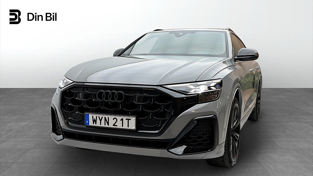 Audi Q8 TFSI e 60 490HK S-Line HD-Matrix Läder PANO