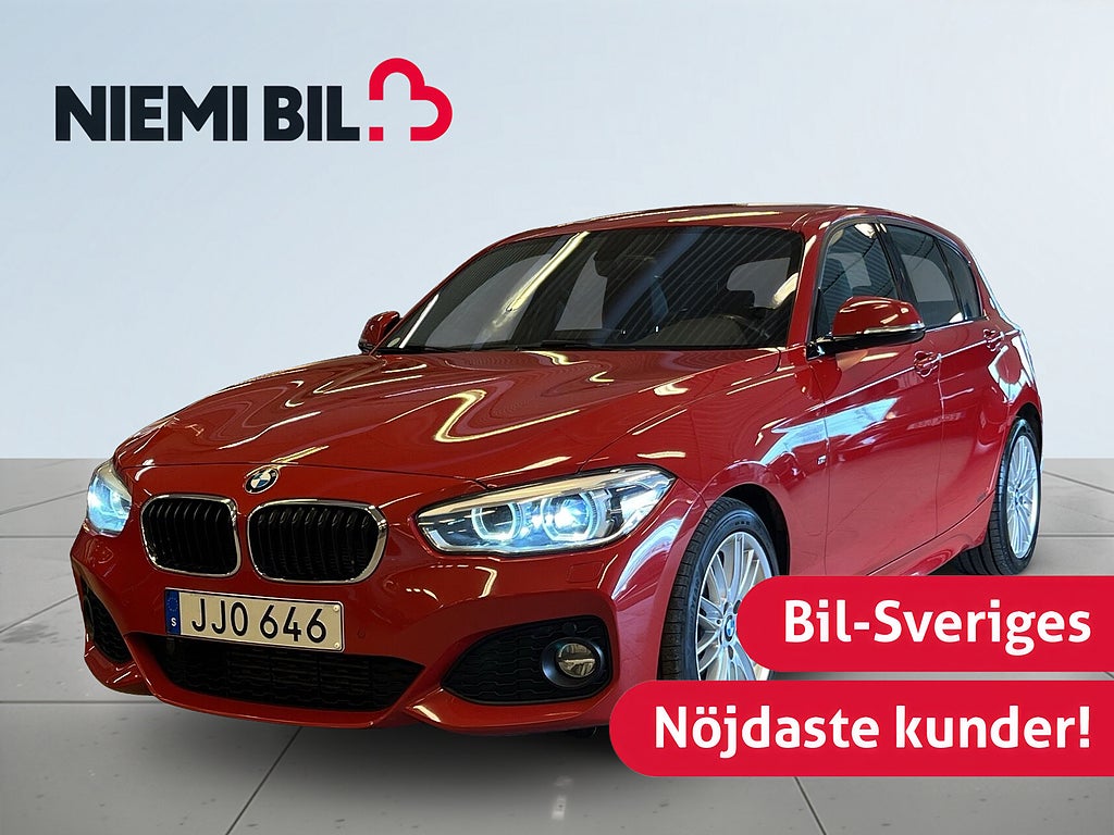 BMW 118I M Sport 136hk MoK-Värm/P-Sens/S&V-Hjul/Skinn/Kamkedja