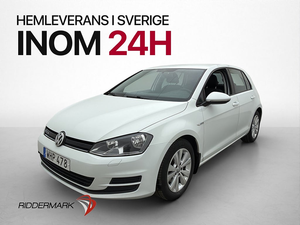 Volkswagen Golf 1.6 TDI 110hk Farthållare Bluetooth