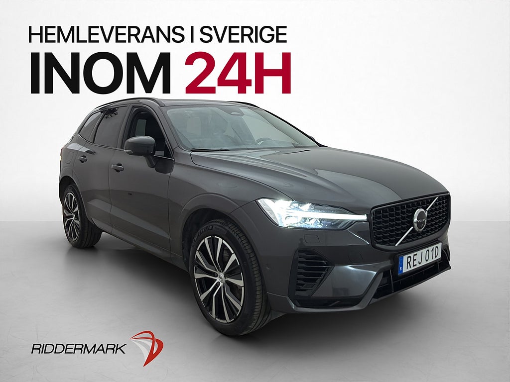 Volvo XC60 Plus Recharge T6 AWD Pano 360° Pano Orrefors Drag