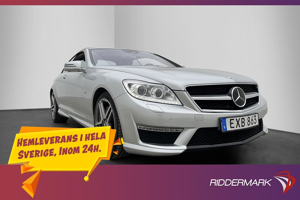 Mercedes-Benz CL 63 AMG SV-SÅLD Performance Taklucka Kamera