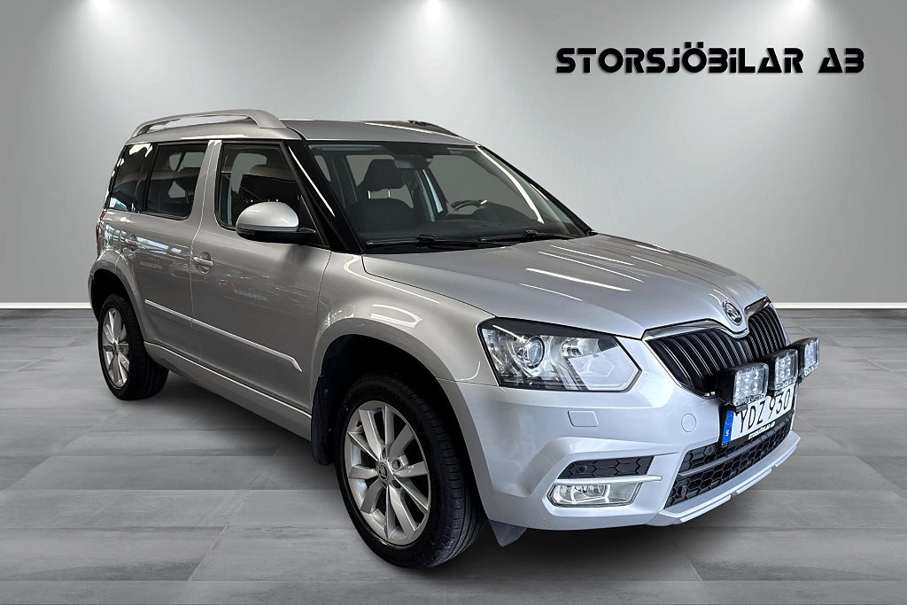 Skoda Yeti 2.0 TDI 4x4 Euro 6 +Vinterhjul