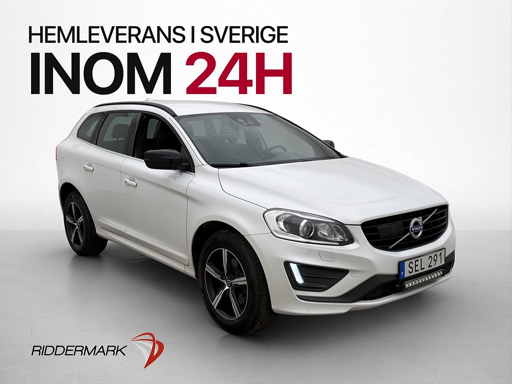 Volvo XC60 D4 AWD Classic R-Design Värm VOC Rattvärme Drag