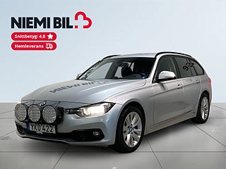 BMW 318D Touring Drag Psens Extraljus GPS Mvärm Elbaklucka SoV – bild 1