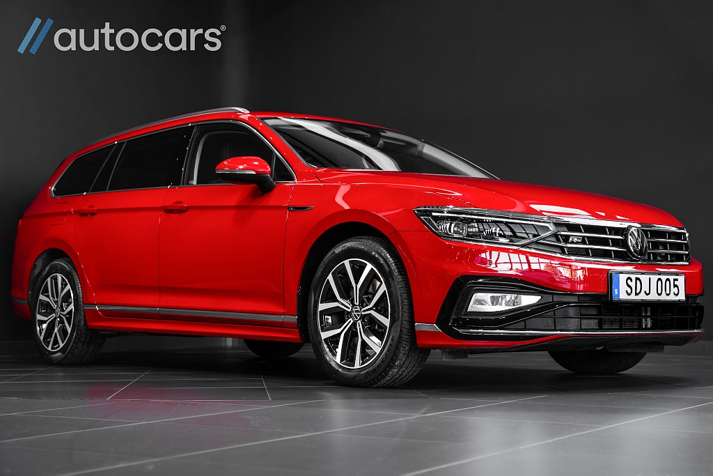 Volkswagen Passat R-line 200hk|Leasbar|Matrix |Navi|Se utr!