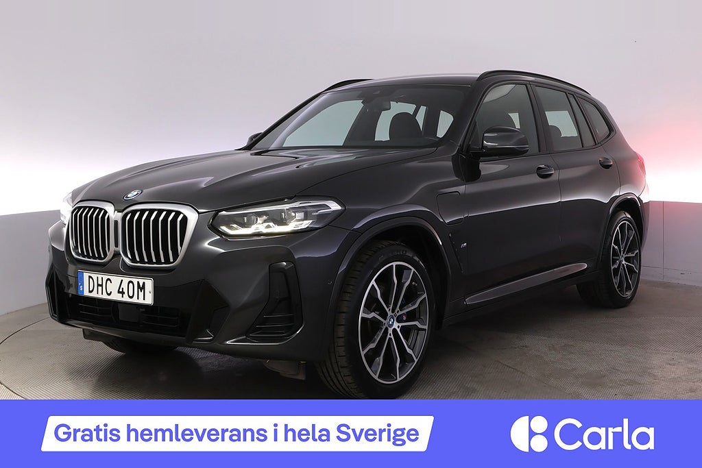 BMW X3 xDrive30e M-Sport Läder Kamera Adap.Farth Drag 4.99%