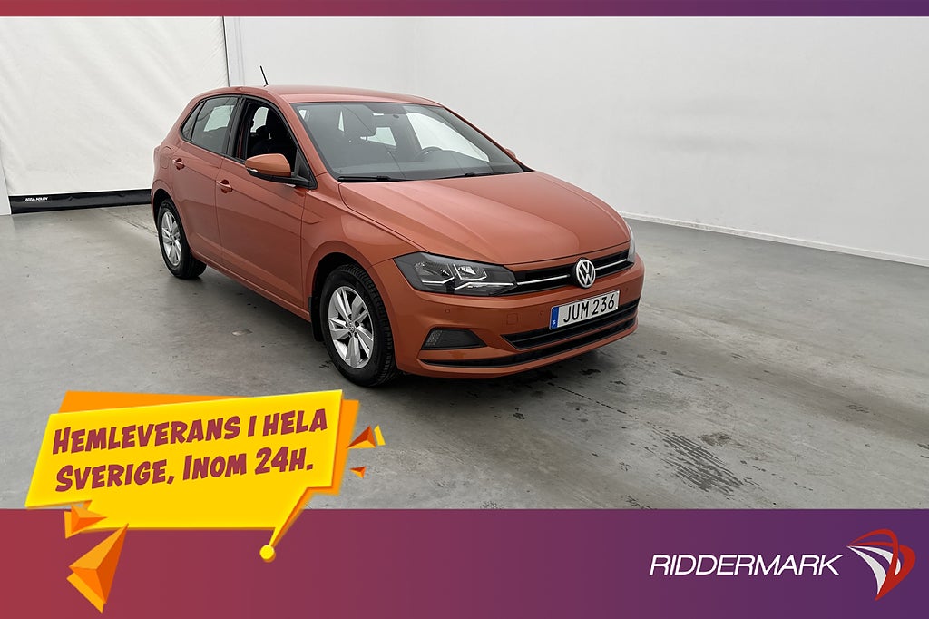 Volkswagen Polo 1.0 TSI Active info Beats CarPlay Sensorer