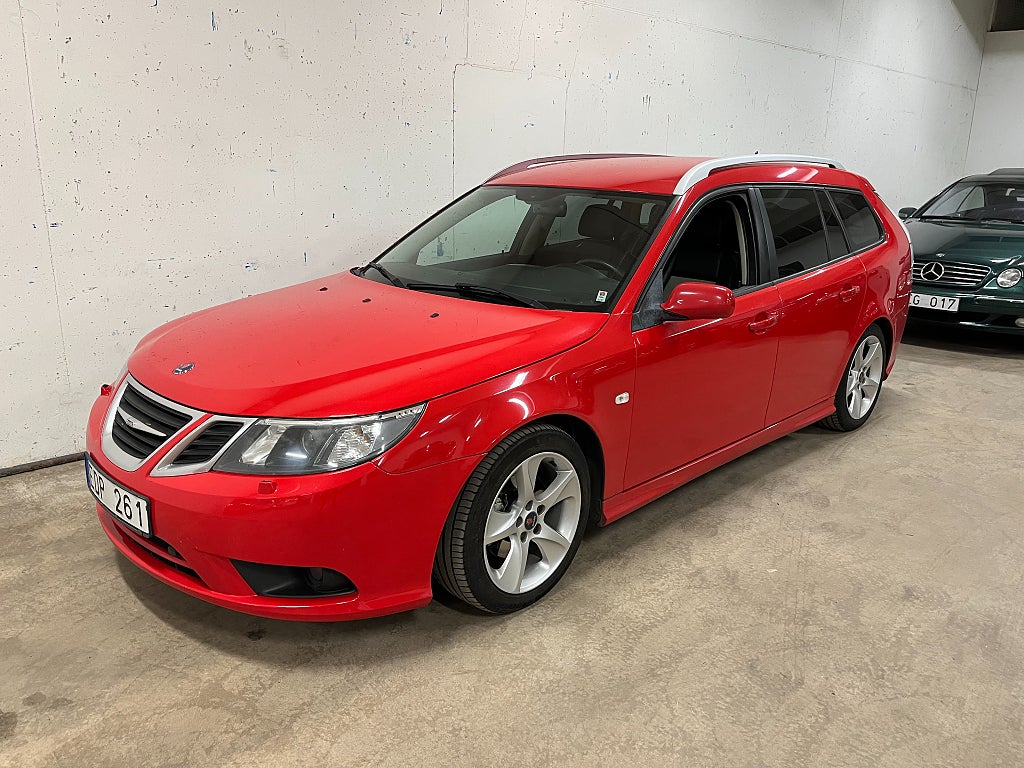 Saab 9-3 SportCombi 2.0t BioPower Vector Euro 5 2 brukare sen ny