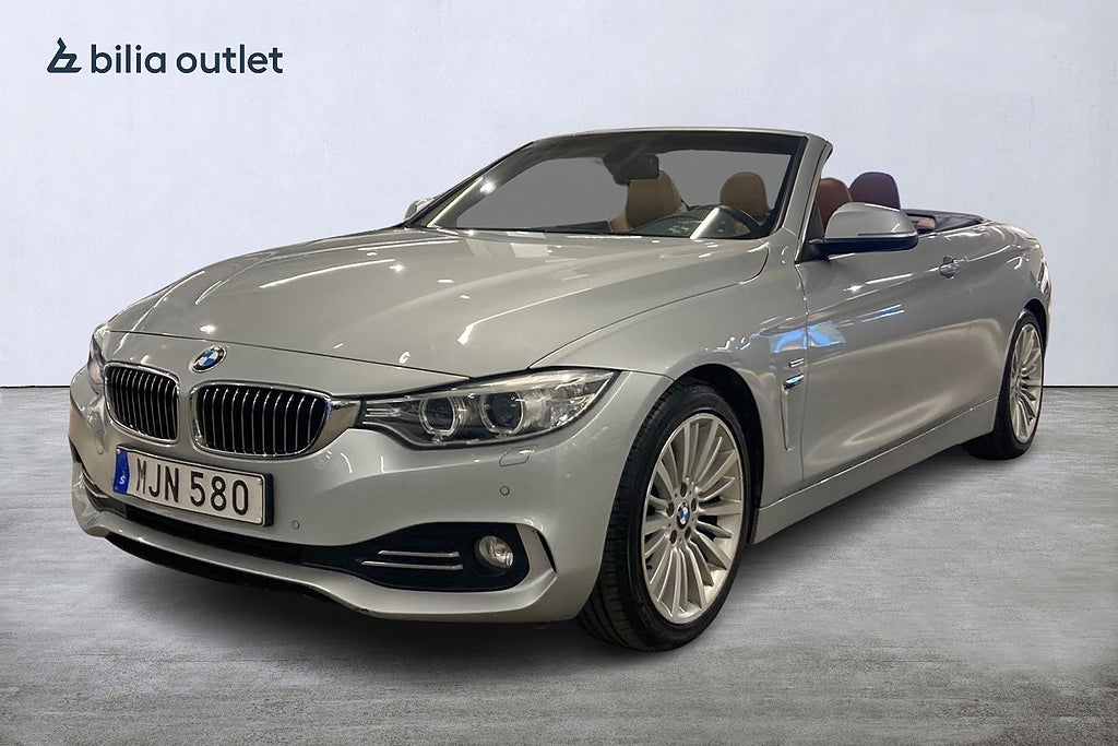 BMW 428 i Convertible Luxury Line 245hk / Skinn / Minnestol