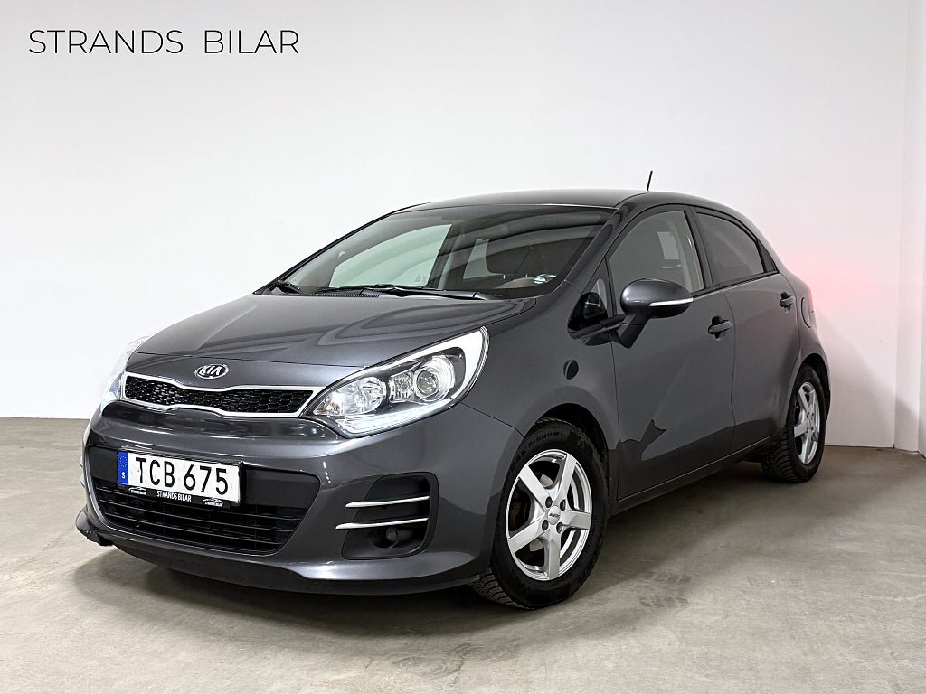 Kia Rio 5-dörrar 1.2 CVVT GLS / Kamera / Navi / Rattvärme