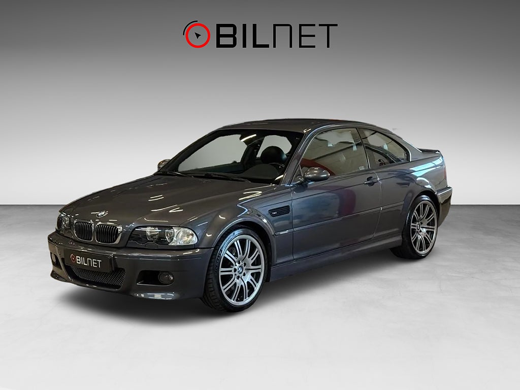 BMW M3 Coupé E46 SMG Sv-Såld H/K PDC / Orginalskick