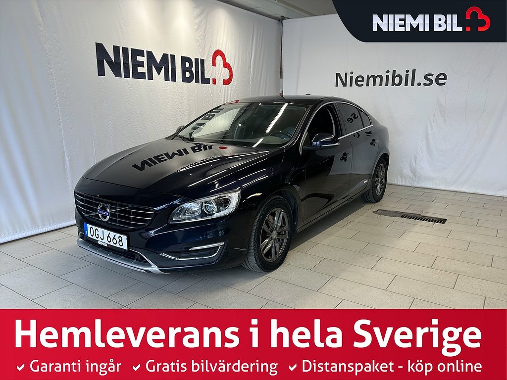 Volvo S60 D4 190hk Aut Summum Rattvärme Mvärmare P-sens S&V