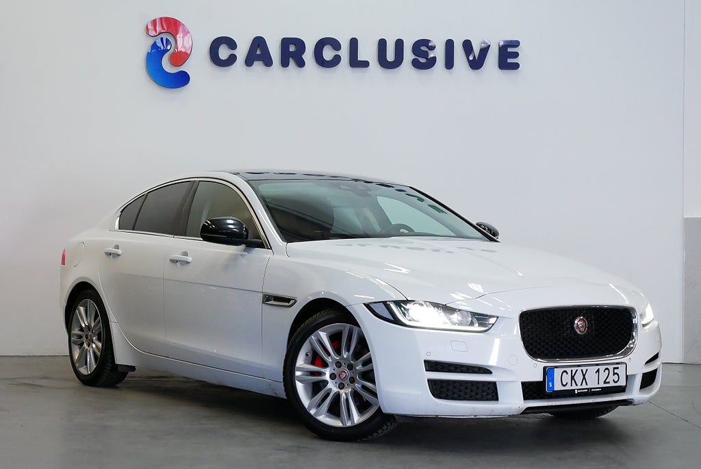 Jaguar XE 20d 180hk Prestige | 1416 kr/mån | Navi | Värmare