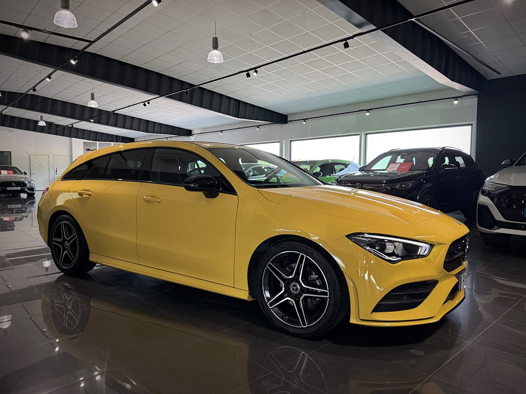 Mercedes-Benz CLA 180 Shooting Brake AMG Night package Dragkrok - bild 23