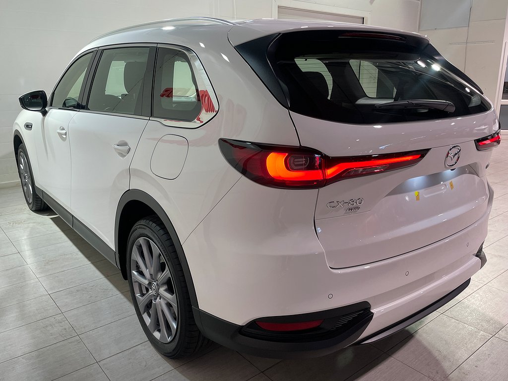 Mazda CX-80 PHEV Exclusive-line AWD Automat i LAGER 2025