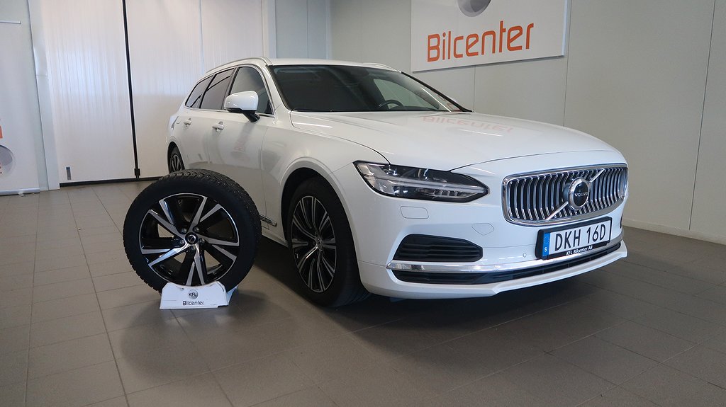 Volvo V90 Recharge T6 AWD Kamera-VOC-Värm-CarPlay-SoV 340HK